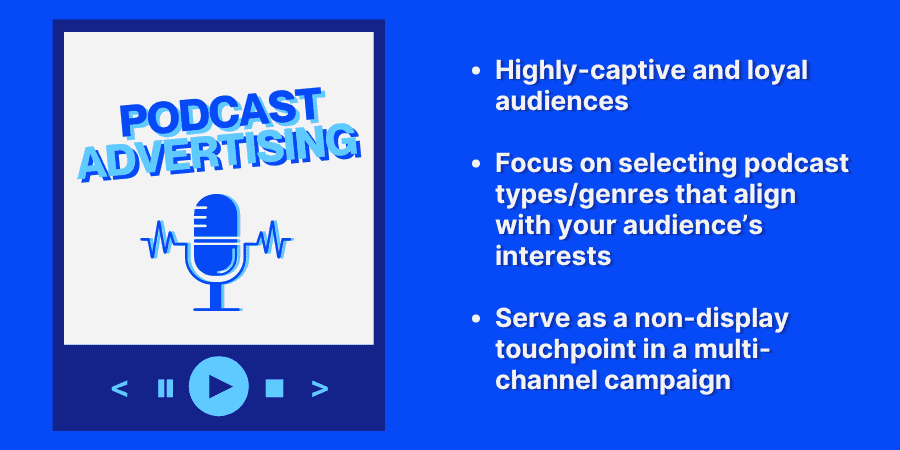 Podcast advertising